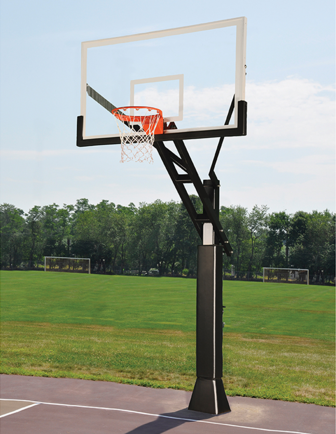 Hot dip galvanizedbasketball hoop Raptors style