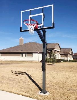 Professional adjustable basketball hoop Bulls style